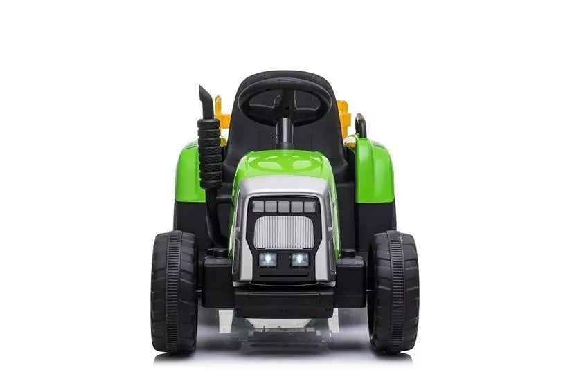 XMX611 elektrinis važiuojamasis traktorius, žalias