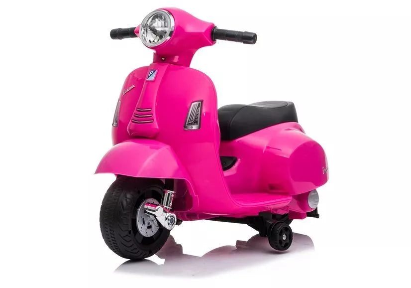 Rožinis elektrinis motoroleris Vespa GTS 300 Mini