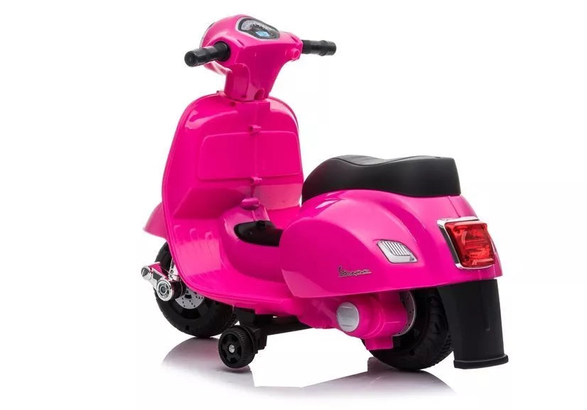 Rožinis elektrinis motoroleris Vespa GTS 300 Mini