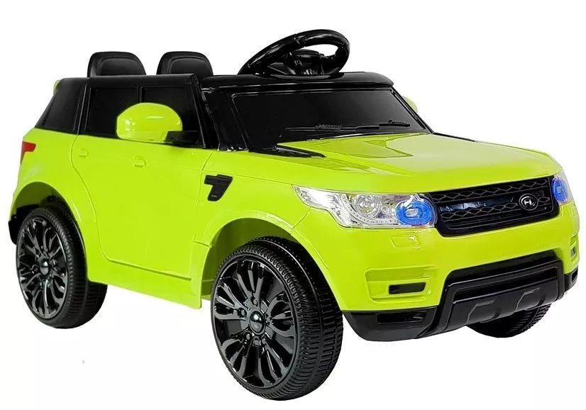 HL1638 elektrinis vaikiškas automobilis žalias