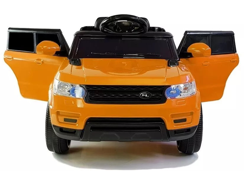 HL1638 elektrinis vaikiškas automobilis oranžinis