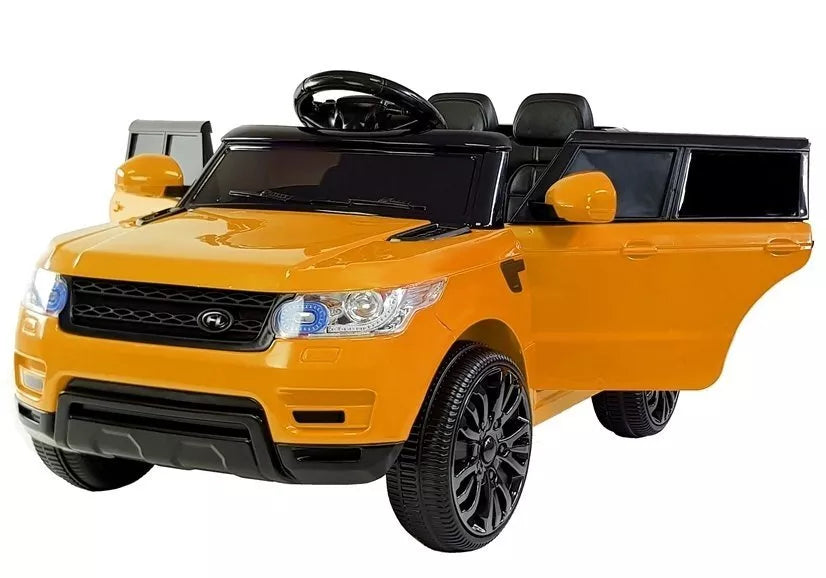 HL1638 elektrinis vaikiškas automobilis oranžinis