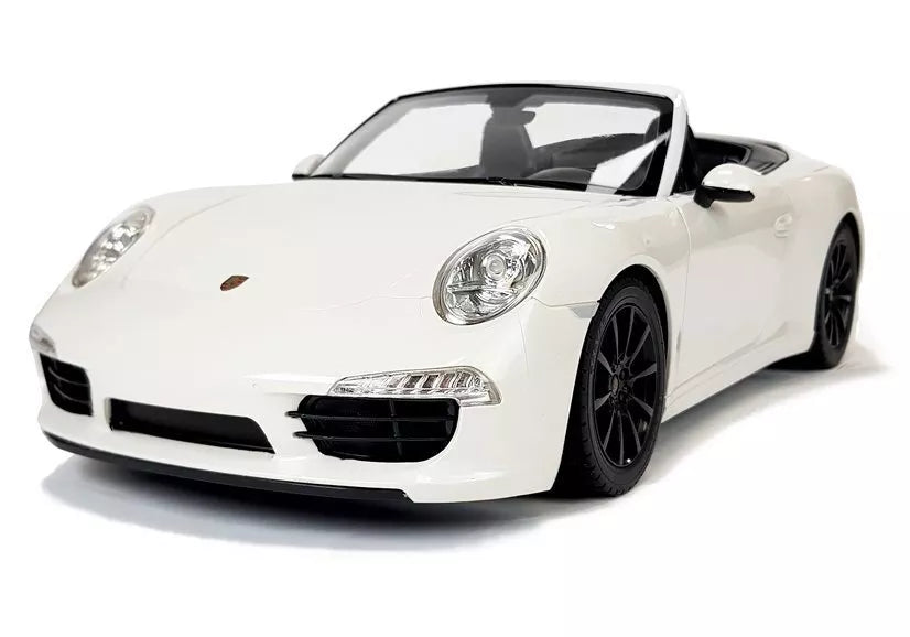 Porsche 911 Carrera S RASTAR 1:12 – baltas nuotolinio valdymo automobilis
