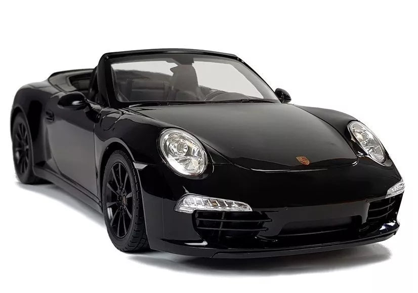 Porsche 911 Carrera S RASTAR 1:12 – juodas nuotolinio valdymo automobilis