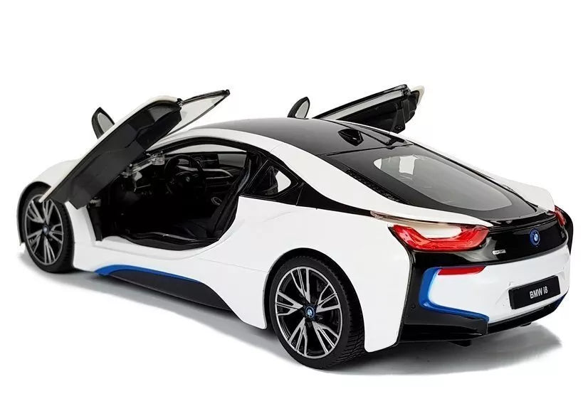 R/C automobilis BMW i8 Rastar 1:14 – baltas
