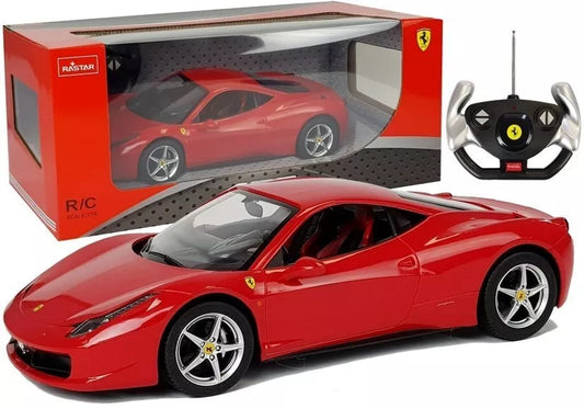RC automobilis Ferrari Italia Rastar 1:14 – raudonas