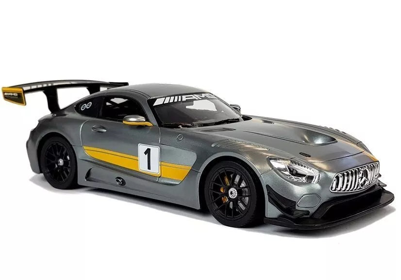 RC automobilis Mercedes AMG GT3 Rastar 1:14 – pilkas