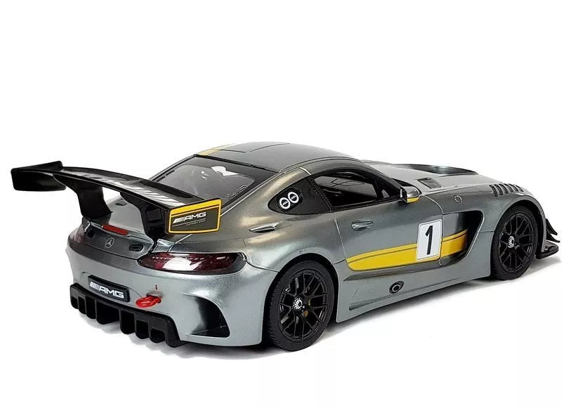 RC automobilis Mercedes AMG GT3 Rastar 1:14 – pilkas