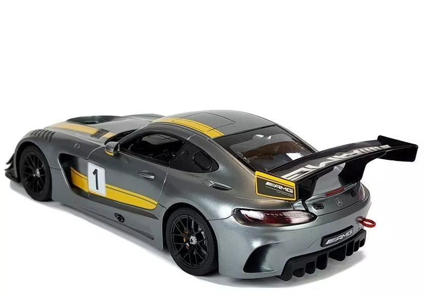 RC automobilis Mercedes AMG GT3 Rastar 1:14 – pilkas