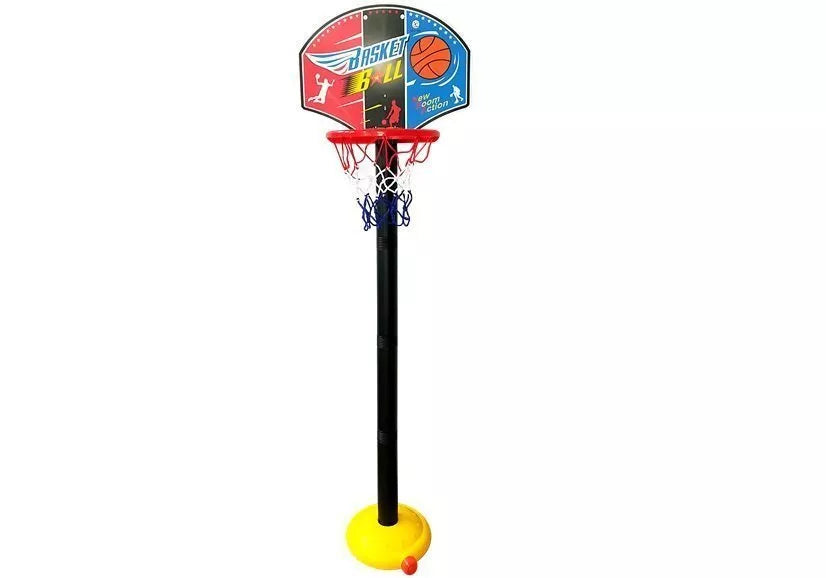 Vaikiškas sulankstomas krepšinio rinkinys 115 cm