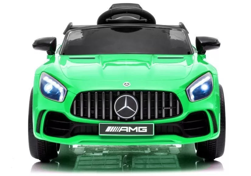 Elektrinis automobilis vaikams Mercedes SLS AMG GT R – žalias