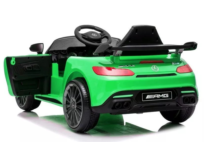 Elektrinis automobilis vaikams Mercedes SLS AMG GT R – žalias