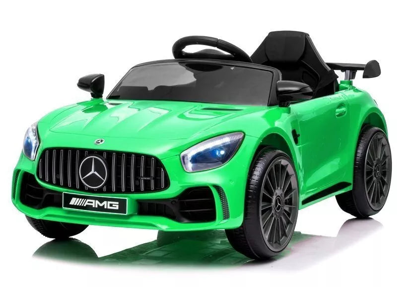 Elektrinis automobilis vaikams Mercedes SLS AMG GT R – žalias