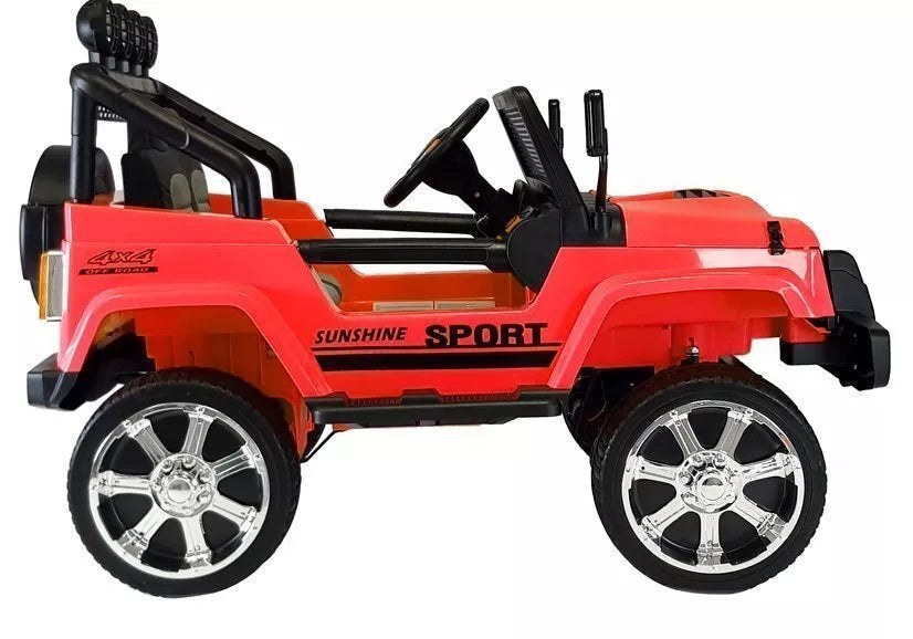 Elektrinis visureigis vaikams Jeep S2388 – raudonas
