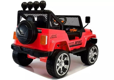 Elektrinis visureigis vaikams Jeep S2388 – raudonas
