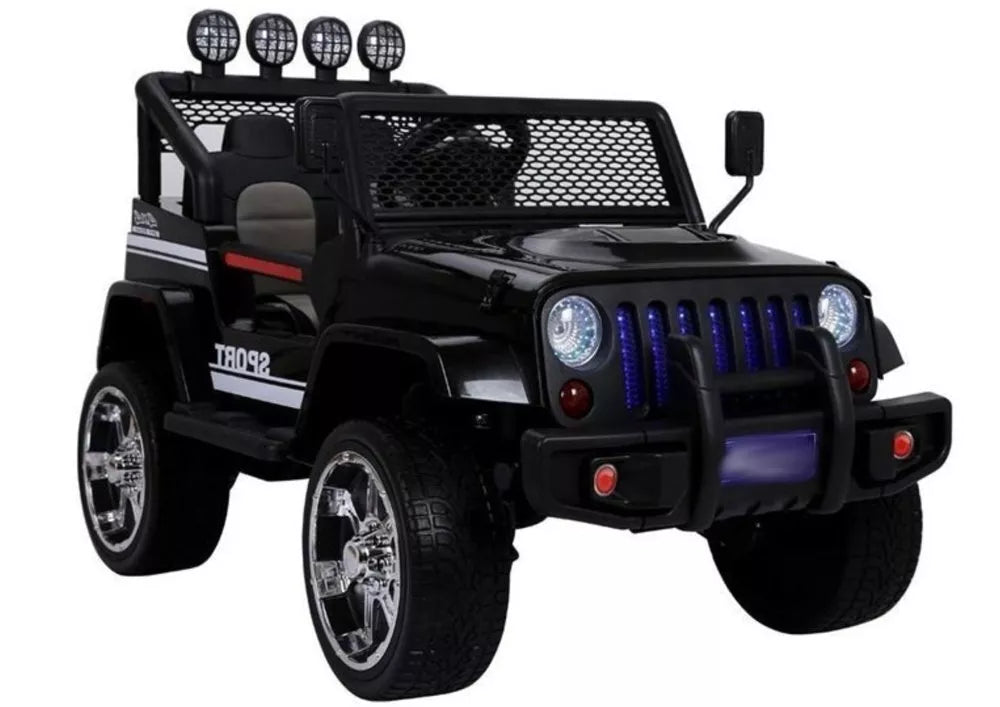 Elektrinis visureigis vaikams Jeep S2388 – juodas