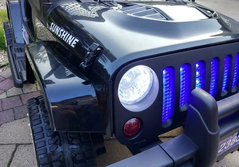 Elektrinis visureigis vaikams Jeep S2388 – juodas