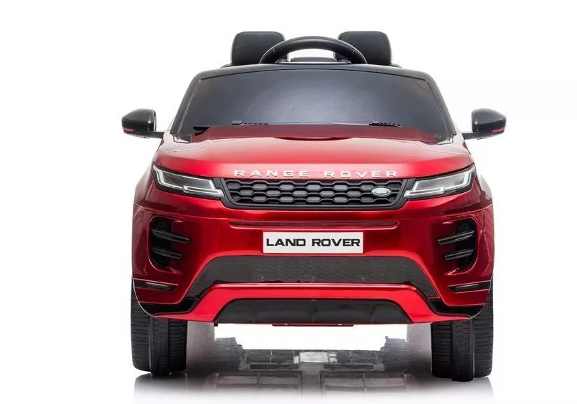 Elektrinis vaikiškas automobilis Range Rover Evoque – raudonas