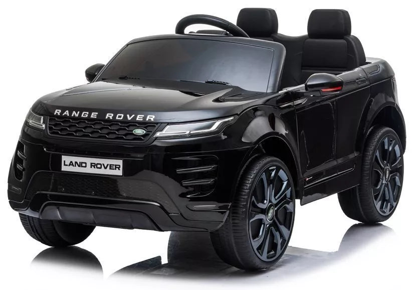 Elektrinis vaikiškas automobilis Range Rover Evoque, juodas