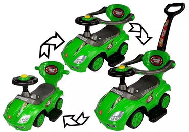 Paspiriamoji Mašinėlė Mega Car 3in1 – žalia