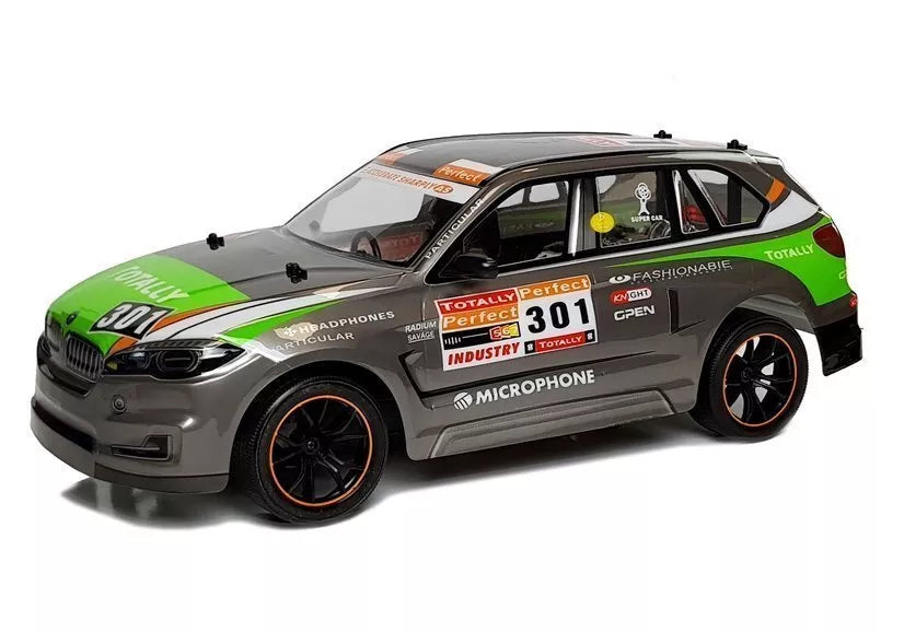 Nuotoliniu būdu valdomas sportinis automobilis RC 1:10 Gray Sport Car – 2.4G