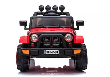 BRD‑7588 raudonas elektrinis vaikiškas visureigis – 12V