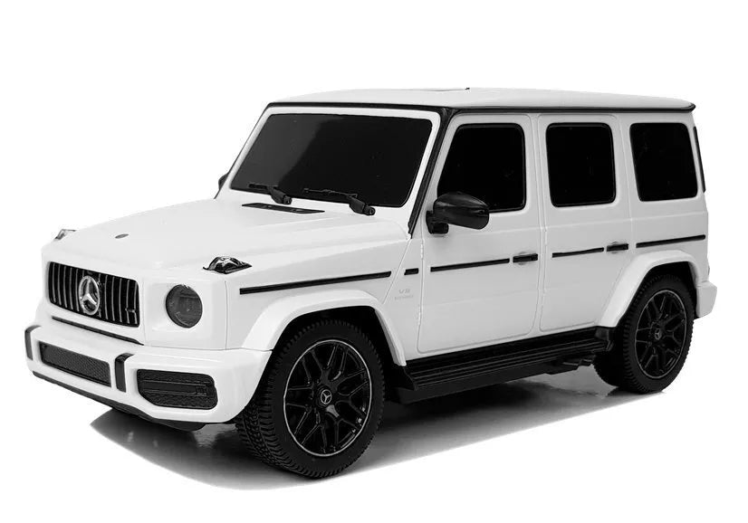 Mercedes AMG G63 1:24 – baltas nuotolinio valdymo automobilis
