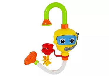 Robotas naras su vandens kriokliu