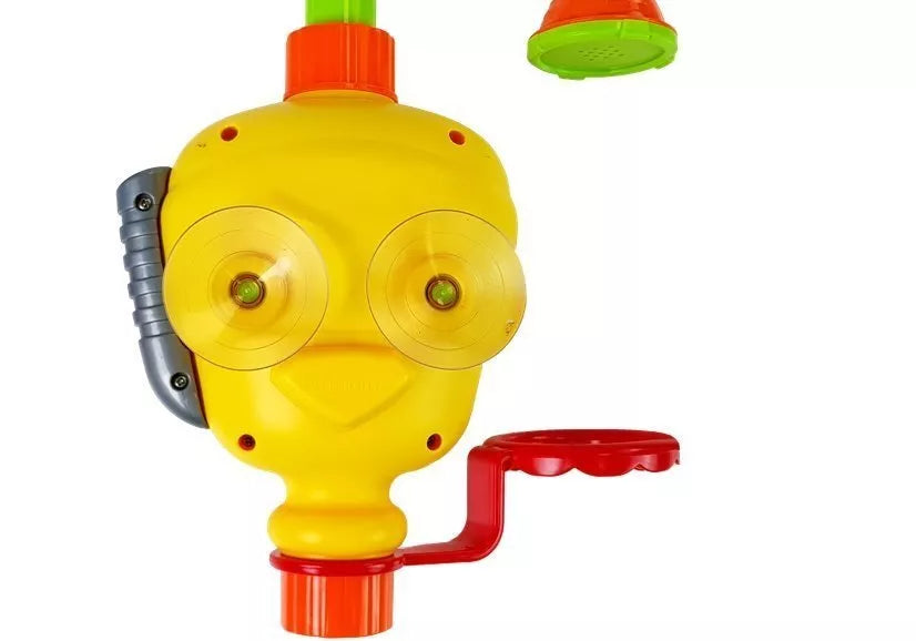 Robotas naras su vandens kriokliu