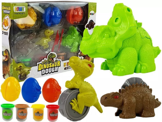 Plastilino rinkinys Play Dough Dinosaurs kiaušiniai