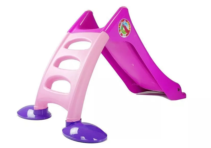 Vaikiška čiuožykla – rožinė–violetinė