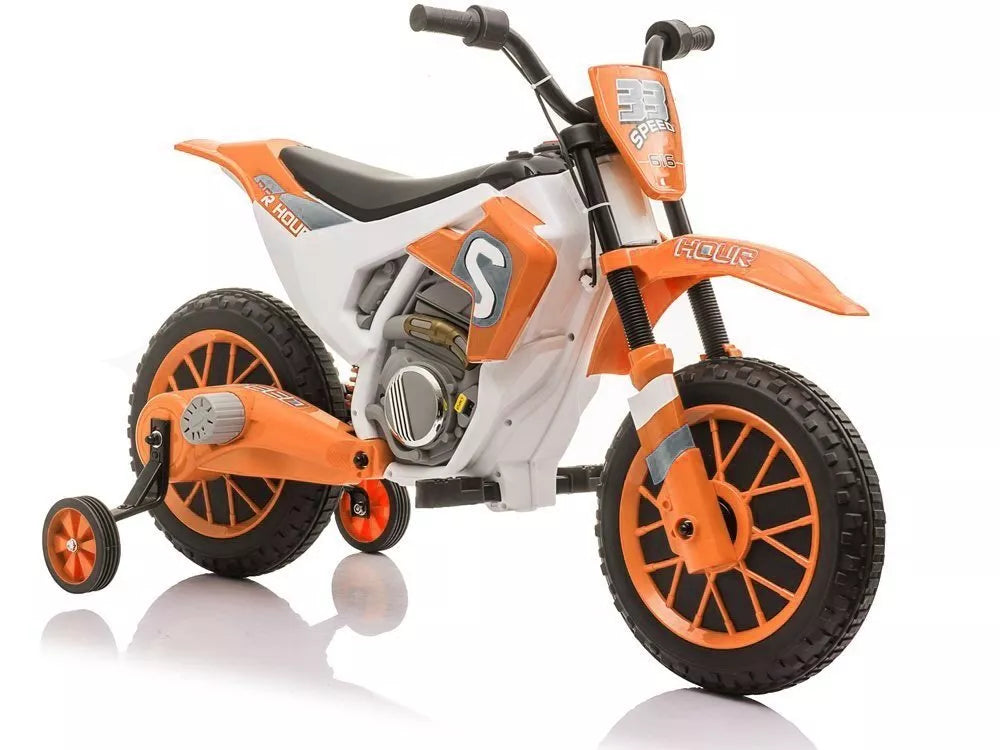 Elektrinis Vaikiškas Motociklas XMX616 – Oranžinis