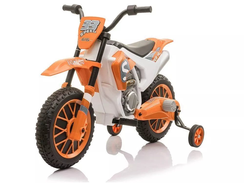Elektrinis Vaikiškas Motociklas XMX616 – Oranžinis