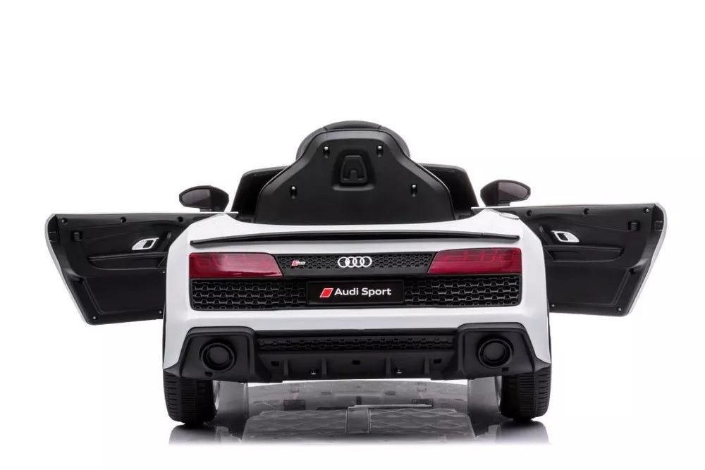 Elektrinis Vaikiškas Automobilis Audi R8 – Baltas