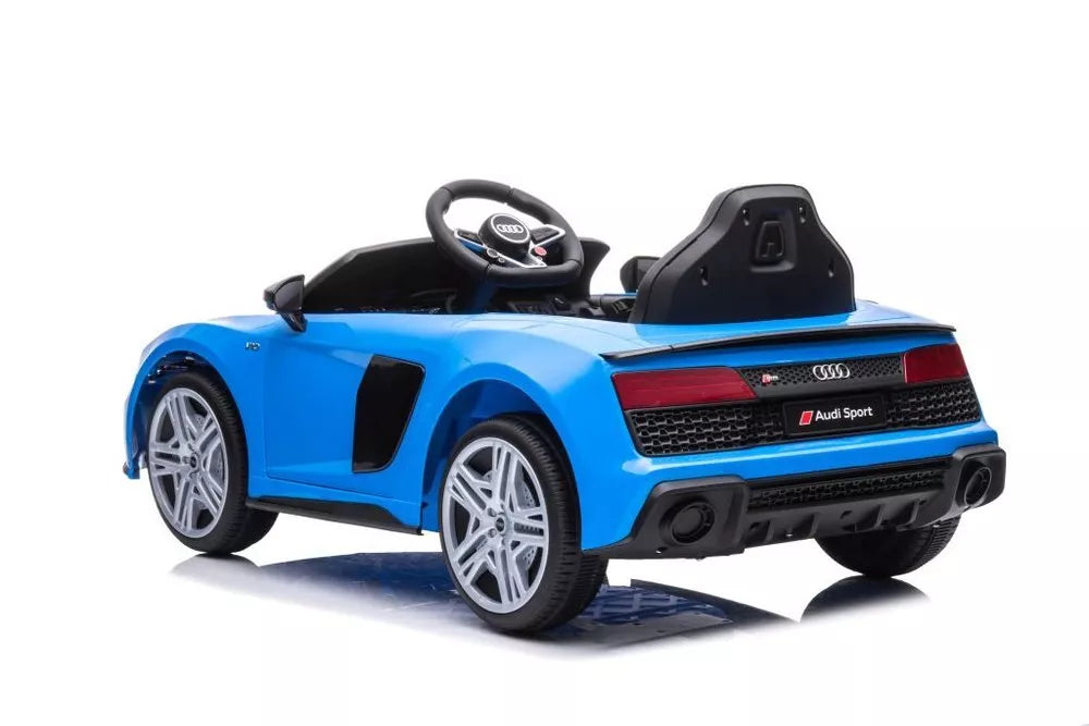 Akumuliatorinis automobilis vaikams Audi R8 – mėlynas