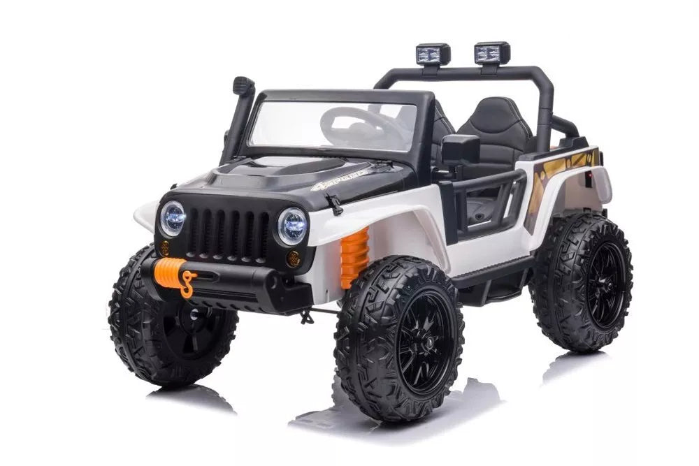 Elektrinis vaikiškas automobilis XB‑1118, baltas