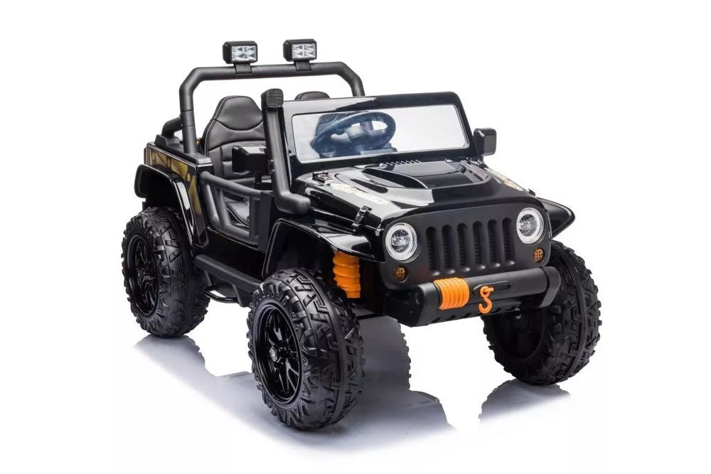 Elektrinis vaikiškas automobilis XB‑1118, juodas