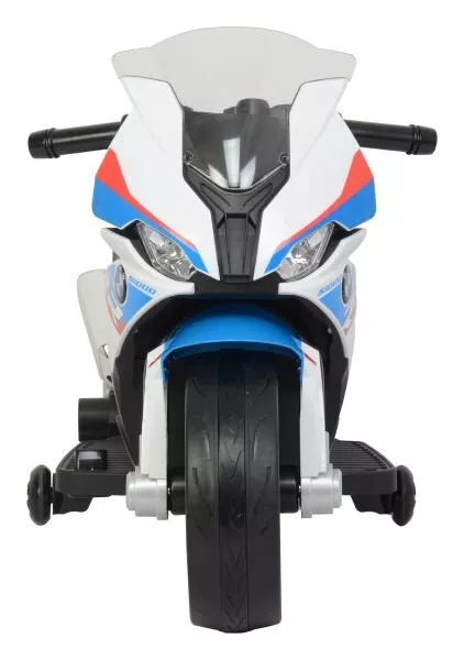 Elektrinis vaikiškas motociklas BMW S1000RR 2156, baltas