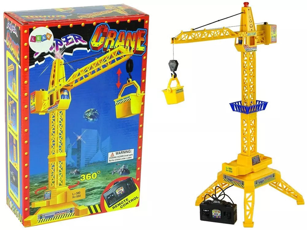 Nuotoliniu būdu valdomas kranas su judančia strėle, 60 cm