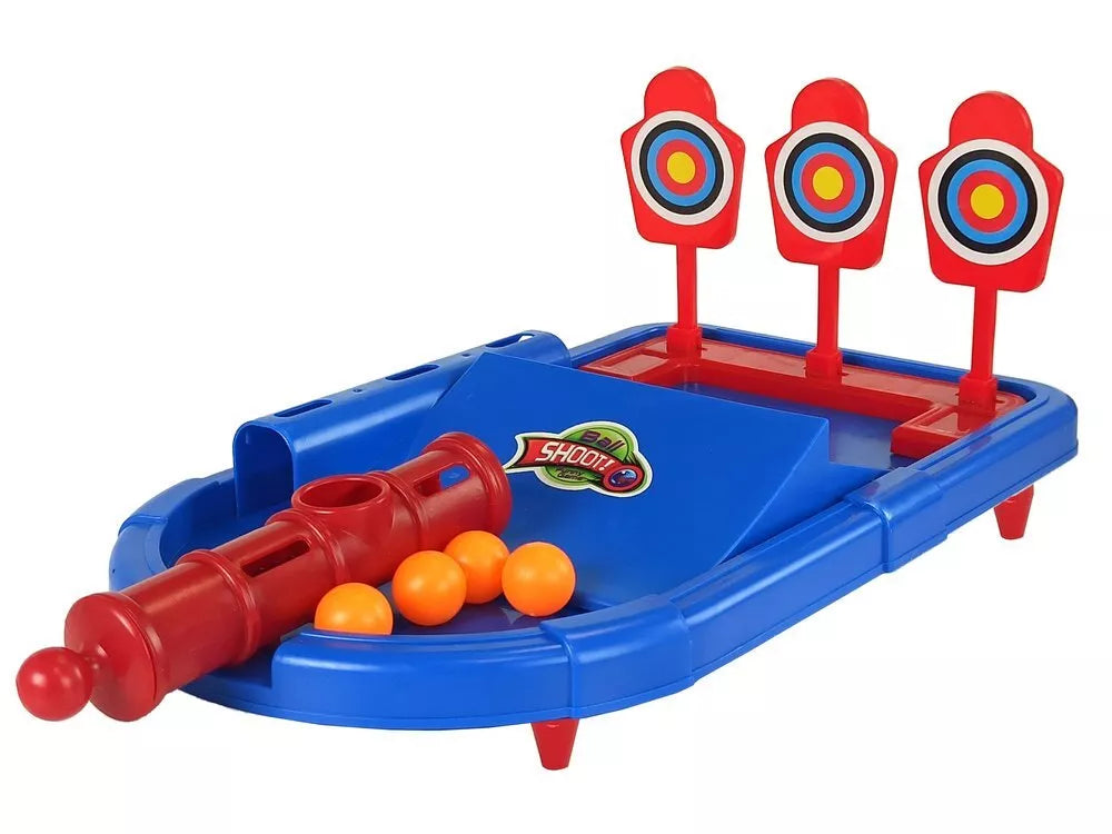 4‑in‑1 arkadinių stalo žaidimų rinkinys: krepšinis, futbolas, boulingas, taikinys