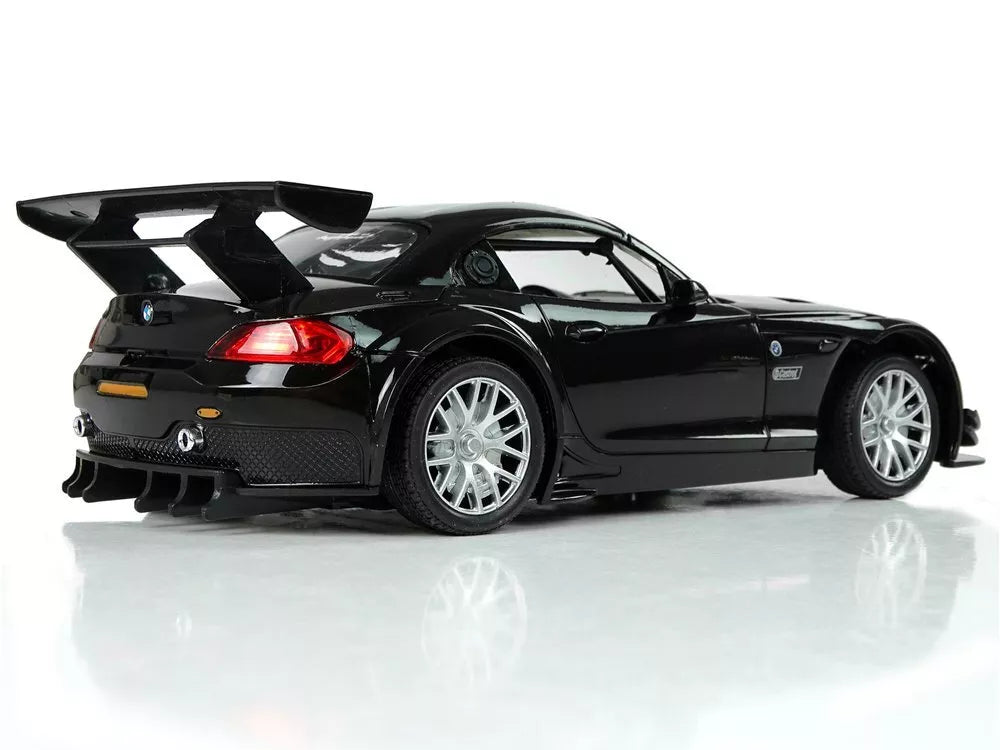 Nuotoliniu būdu valdomas sportinis automobilis BMW Z4 GT3 1:18, 2.4 GHz – juodas