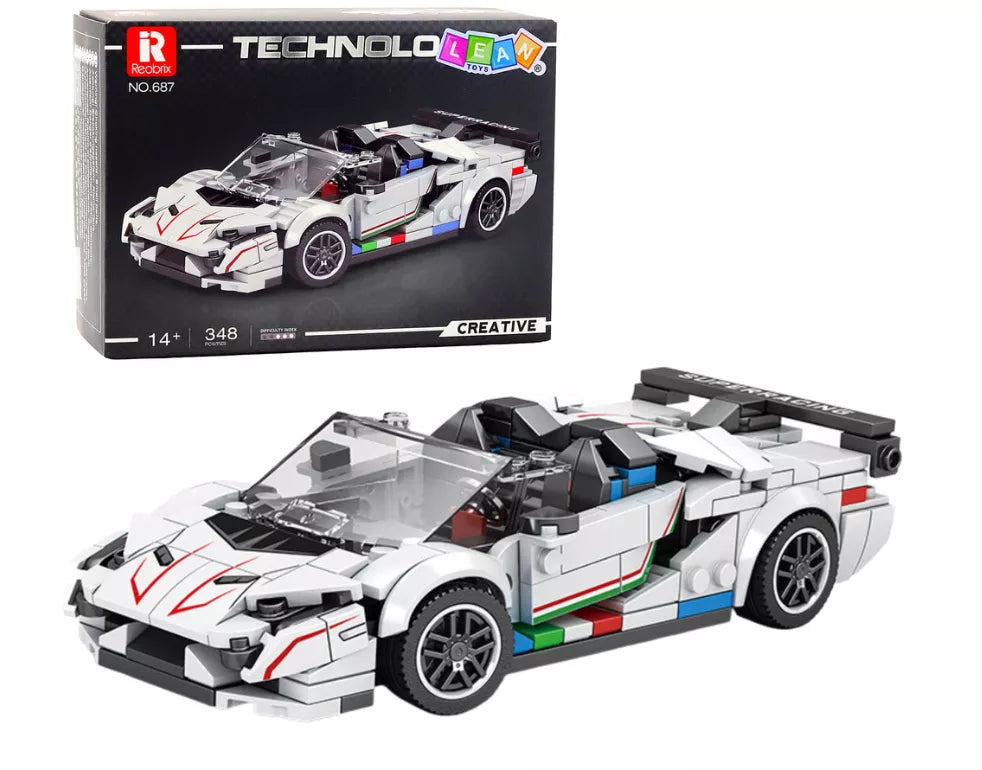 SVJ sportinis kabrioletas konstruktorius 348vnt