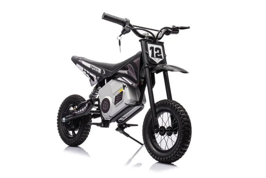 A9901 elektrinis krosinis motociklas – juodas, 350W