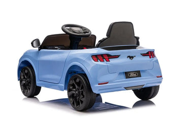 Akumuliatorinis automobilis „Ford Mustang Mach‑E“ mėlynas