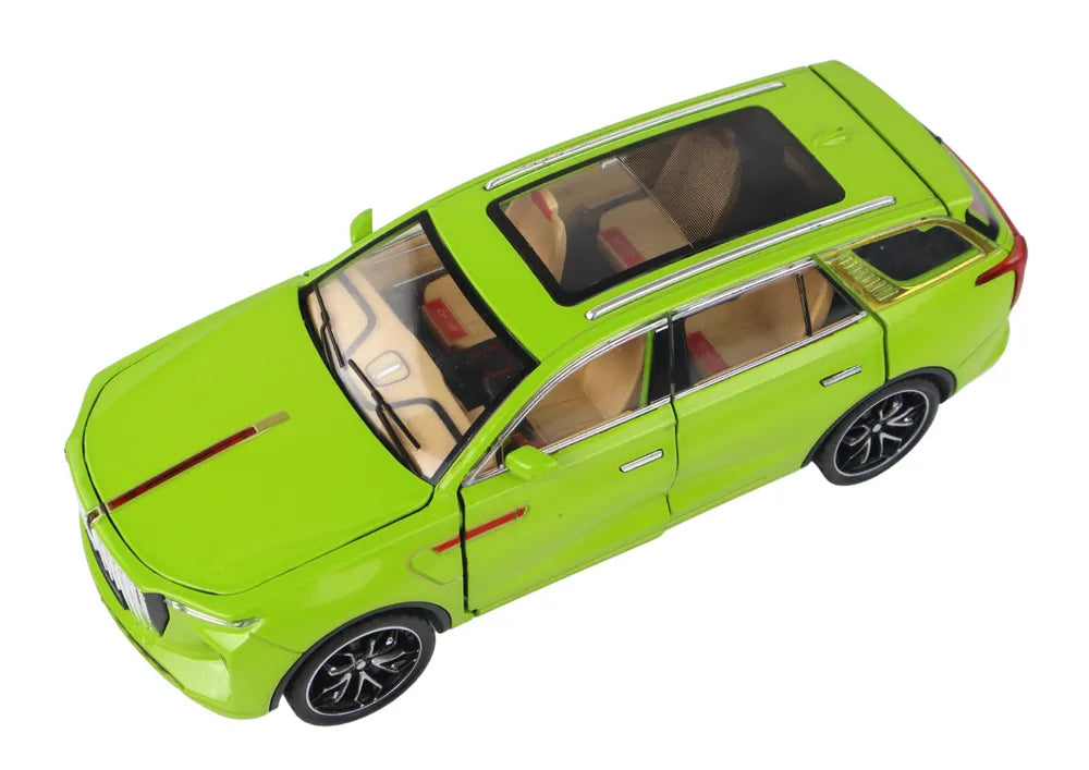 Aluminum RC Car Model 1:24 – žalias nuotoliniu būdu valdomas automobilis