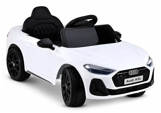 Audi A5L HL788 baltas akumuliatorinis automobilis vaikams