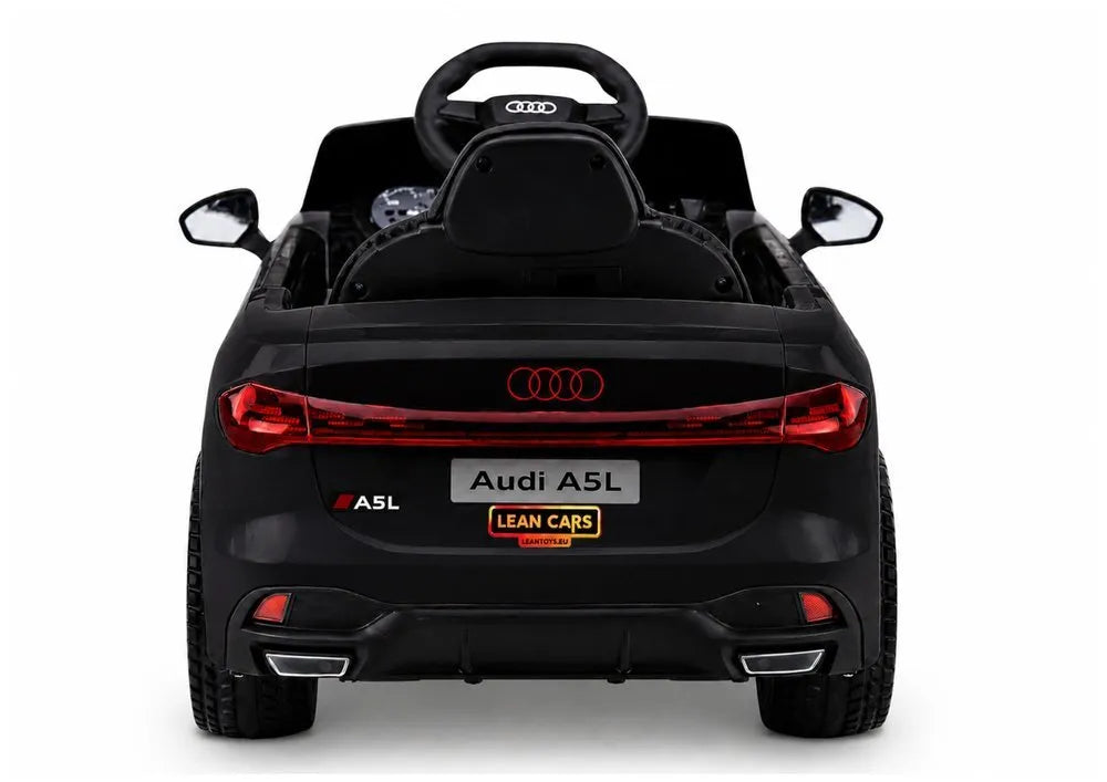 Audi A5L HL788 juodas akumuliatorinis automobilis vaikams