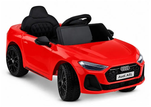 Audi A5L HL788 raudonas akumuliatorinis automobilis vaikams