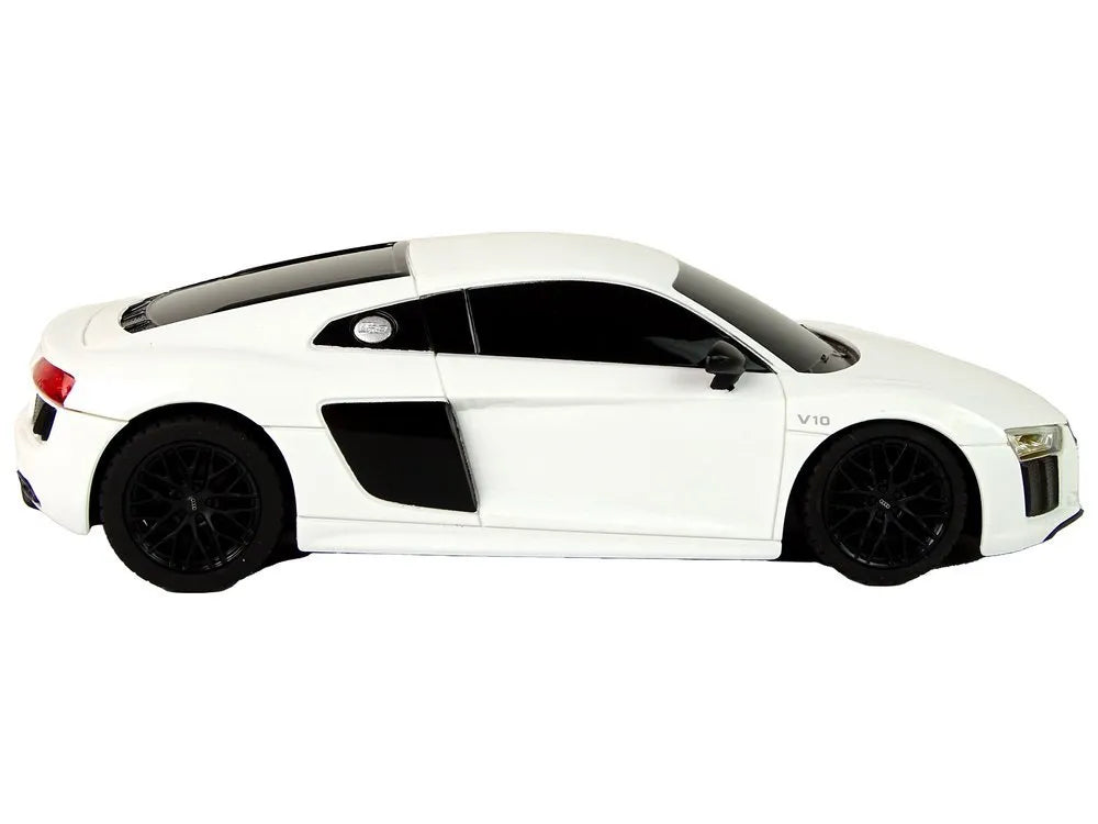 Audi R8 Rastar 1:24 baltas R/C automobilis