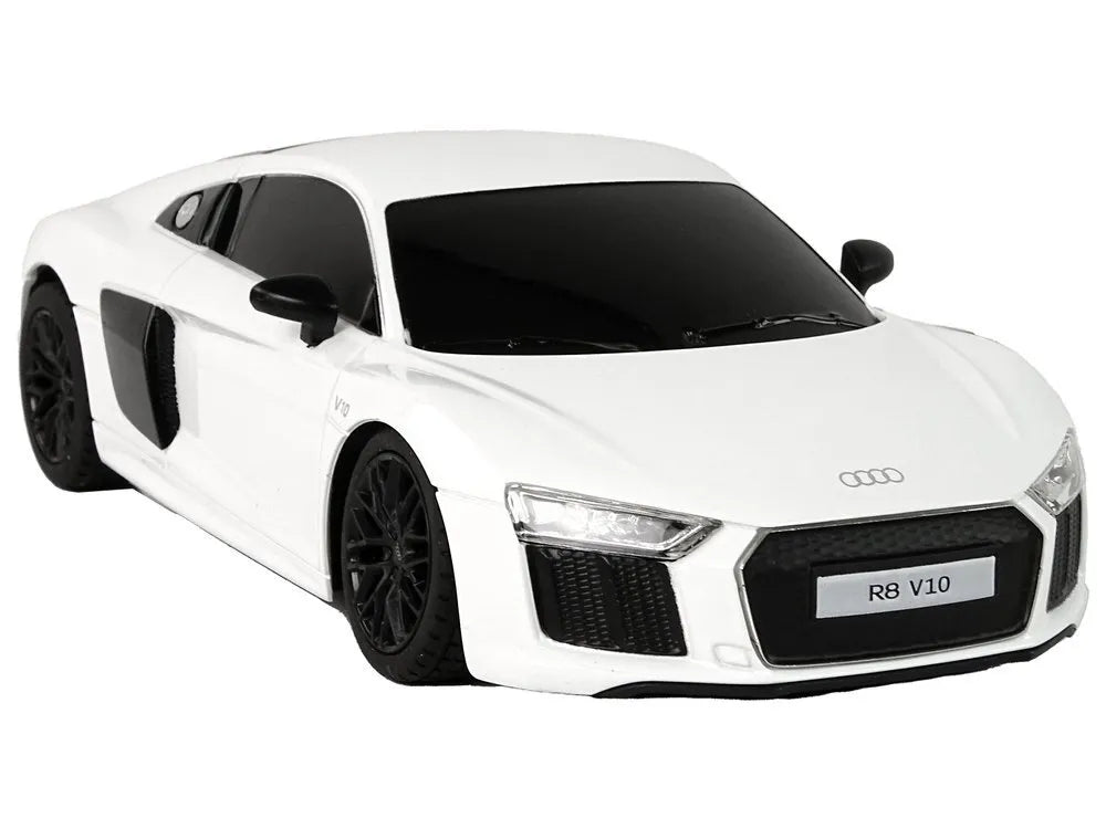 Audi R8 Rastar 1:24 baltas R/C automobilis